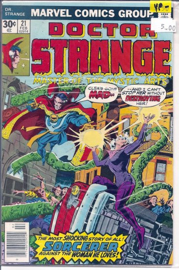 Doctor Strange # 21, 7.5 VF -