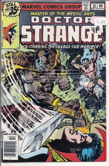 Doctor Strange # 31, 8.0 VF