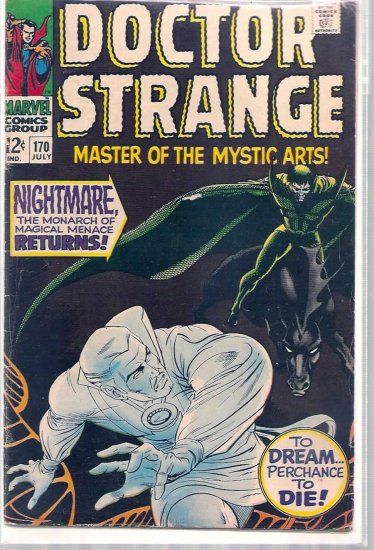 DOCTOR STRANGE # 170, 4.0 VG