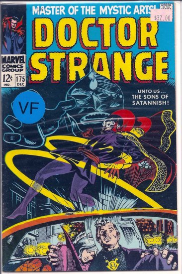 Doctor Strange # 175, 8.0 VF