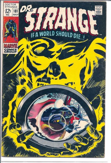 DOCTOR STRANGE # 181, 4.0 VG