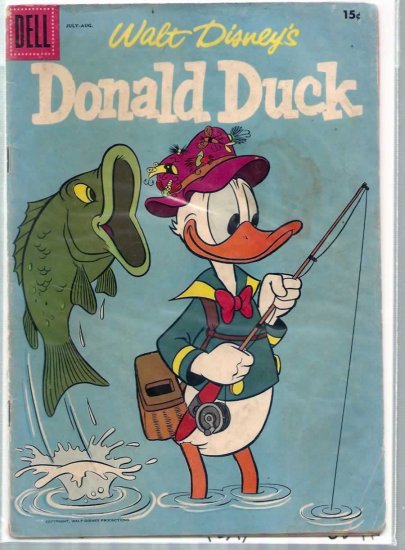 DONALD DUCK # 54, 3.0 GD/VG