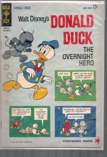 DONALD DUCK # 91, 4.5 VG +