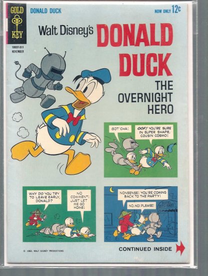 Donald Duck # 91, 4.5 VG +