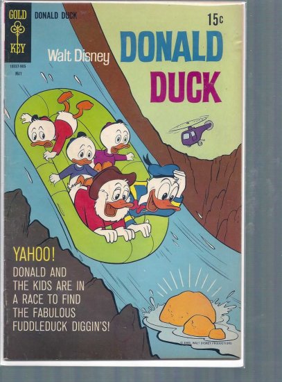 Donald Duck # 125, 4.5 VG +