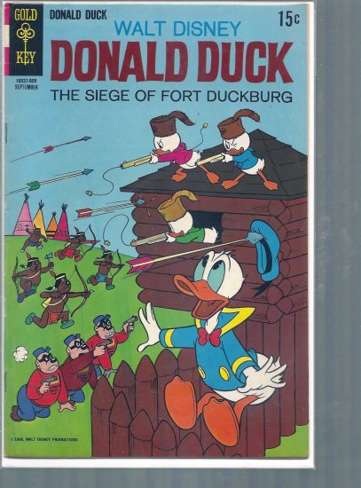 Donald Duck # 127, 4.5 VG +