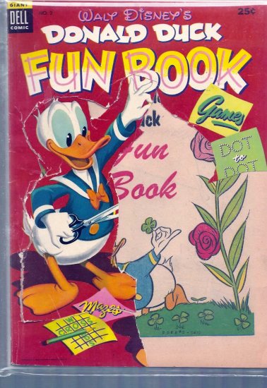 Donald Duck Fun Book # 2, 0.5 PR