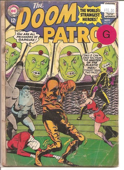 Doom Patrol # 91, 2.0 GD