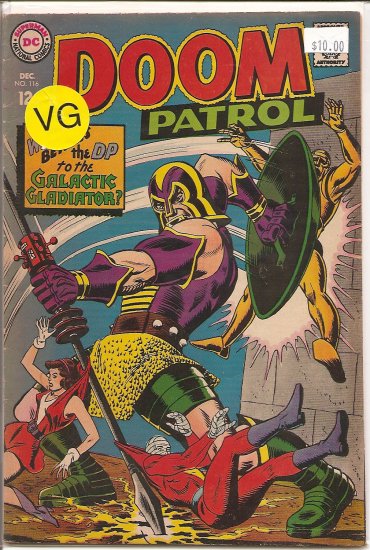 Doom Patrol # 116, 4.0 VG