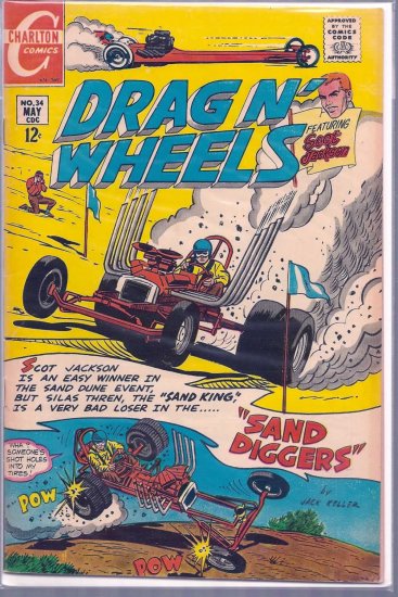DRAG N WHEELS # 34, 6.5 FN +