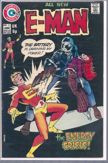 E-MAN # 3, 7.0 FN/VF