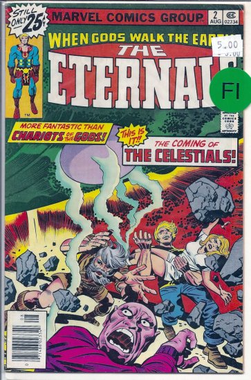 Eternals # 2, 6.0 FN