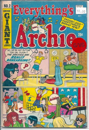 Everything's Archie # 2, 3.0 GD/VG