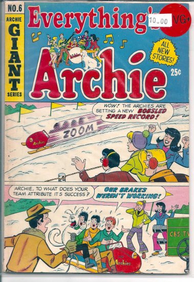 Everything's Archie # 6, 4.5 VG +