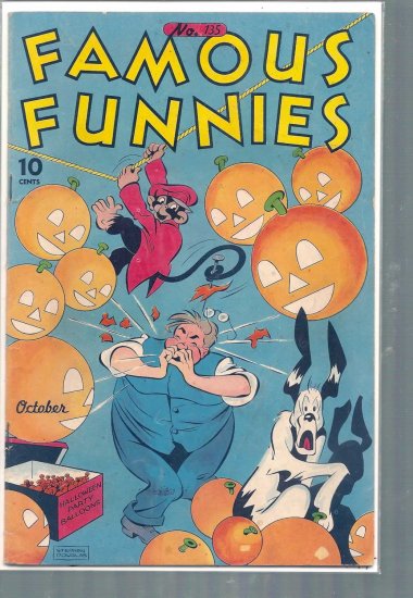 FAMOUS FUNNIES # 135, 4.5 VG +