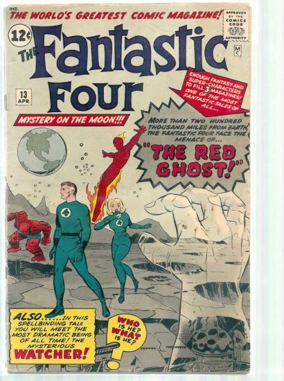 FANTASTIC FOUR # 13, 4.0 VG