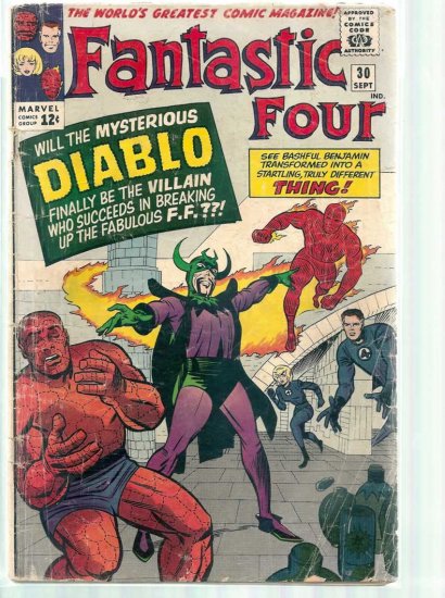 FANTASTIC FOUR # 30, 2.0 GD