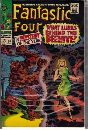 FANTASTIC FOUR # 66, 4.5 VG +