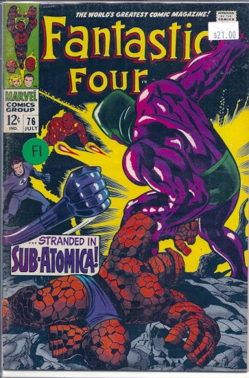 Fantastic Four # 76, 6.0 FN