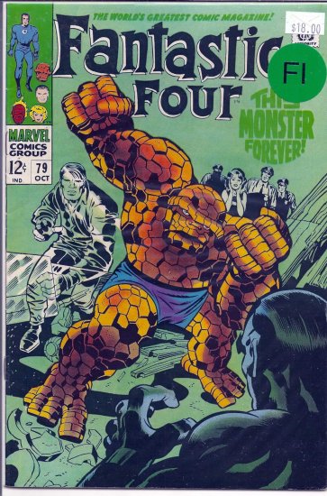 Fantastic Four # 79, 6.0 FN