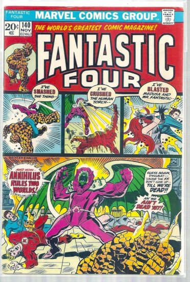 FANTASTIC FOUR # 140, 4.5 VG +