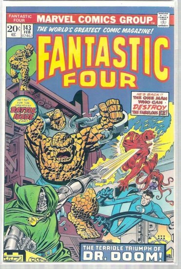 FANTASTIC FOUR # 143, 6.0 FN