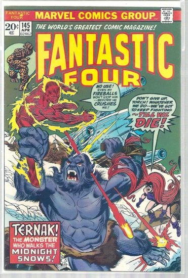 FANTASTIC FOUR # 145, 6.0 FN
