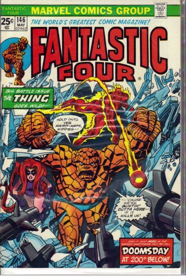 FANTASTIC FOUR # 146, 7.5 VF -