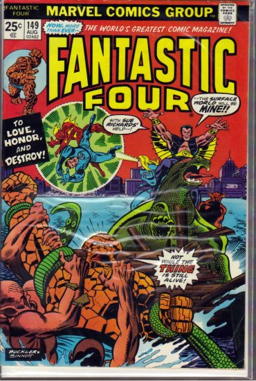 FANTASTIC FOUR # 149, 4.5 VG +