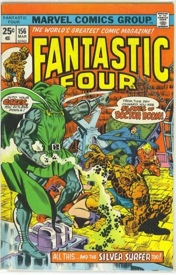 Fantastic Four # 156, 4.0 VG