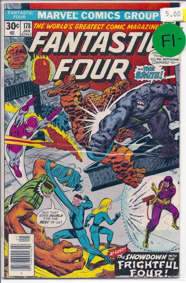 Fantastic Four # 178, 5.5 FN -