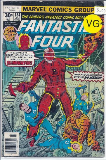 Fantastic Four # 184, 4.5 VG +