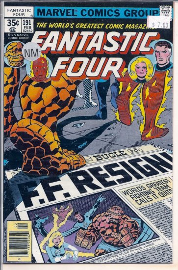 Fantastic Four # 191, 9.2 NM -