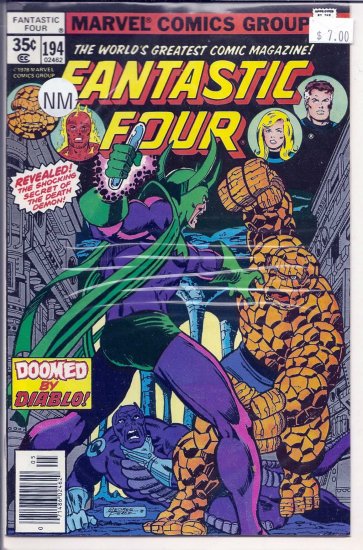 Fantastic Four # 194, 9.2 NM -