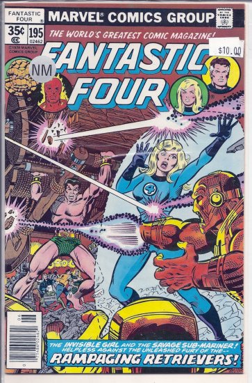 Fantastic Four # 195, 9.4 NM