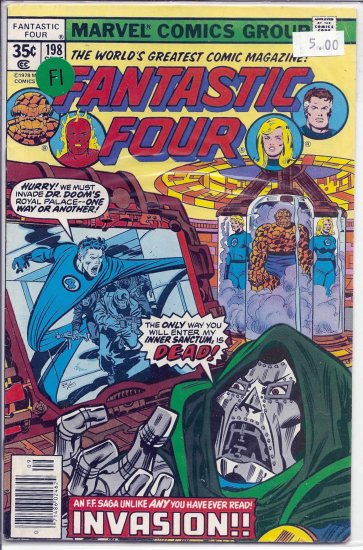 Fantastic Four # 198, 6.0 FN
