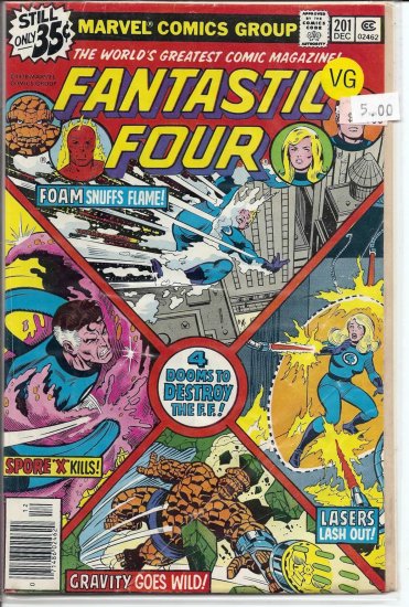 Fantastic Four # 201, 4.0 VG