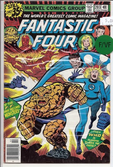 Fantastic Four # 203, 7.0 FN/VF