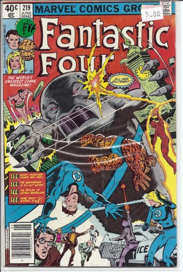 Fantastic Four # 219, 7.0 FN/VF