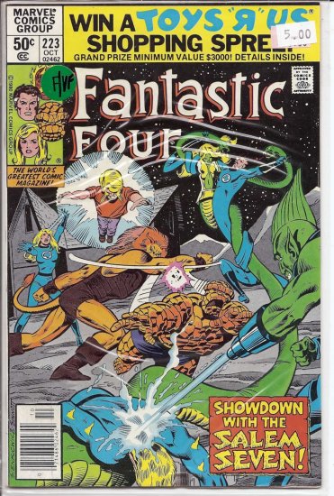 Fantastic Four # 223, 7.0 FN/VF