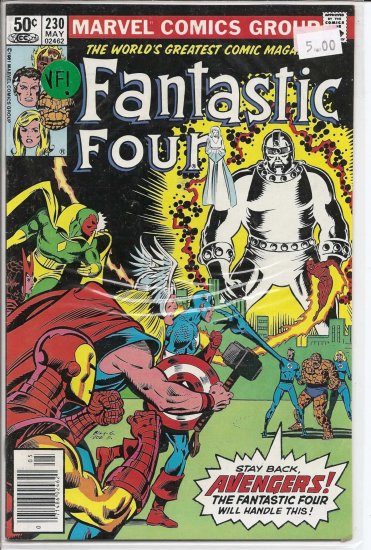 Fantastic Four # 230, 8.0 VF