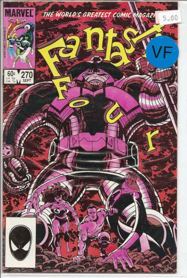 Fantastic Four # 270, 8.0 VF