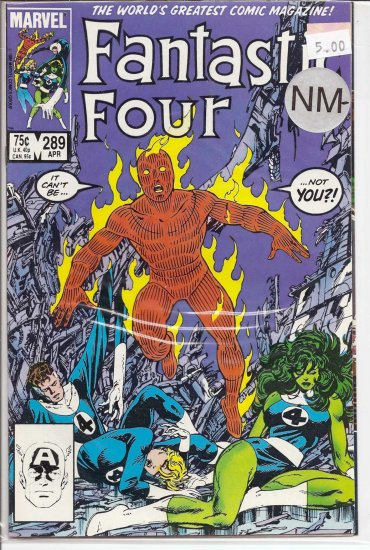 Fantastic Four # 289, 9.2 NM -