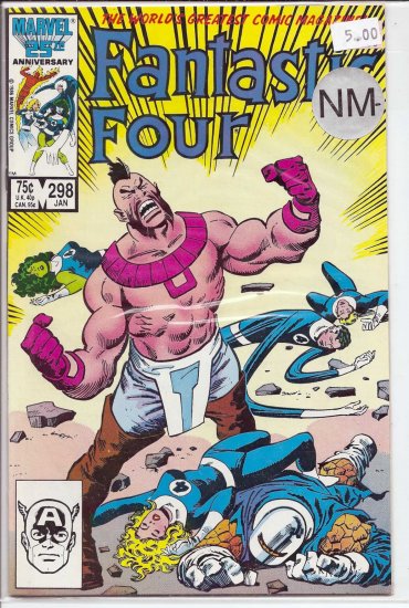 Fantastic Four # 298, 9.2 NM -