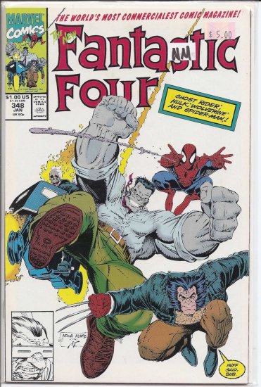 Fantastic Four # 348, 9.4 NM