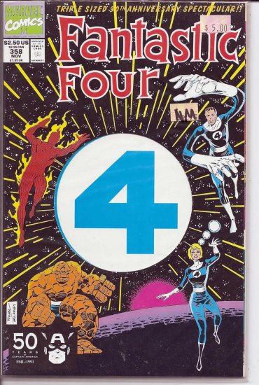Fantastic Four # 358, 9.4 NM