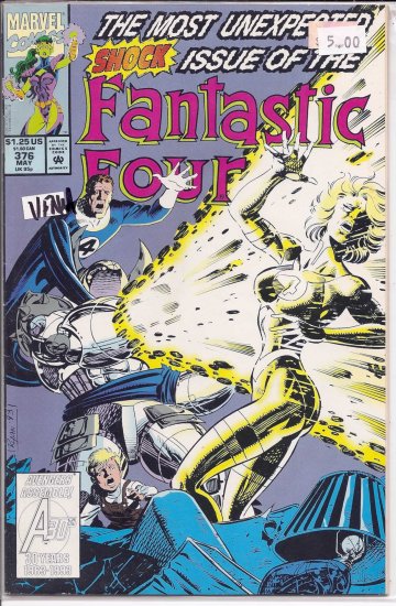 Fantastic Four # 376, 9.0 VF/NM