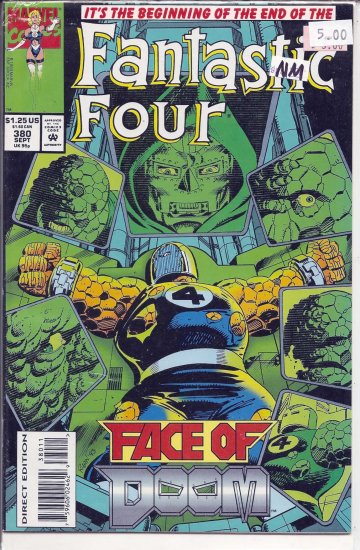 Fantastic Four # 380, 9.4 NM