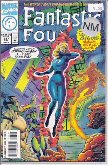 Fantastic Four # 387, 9.4 NM