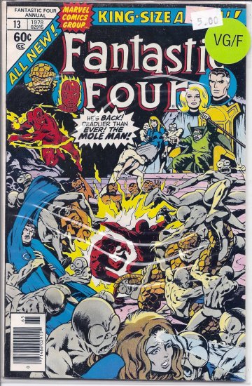 Fantastic Four Annual # 13, 5.0 VG/FN
